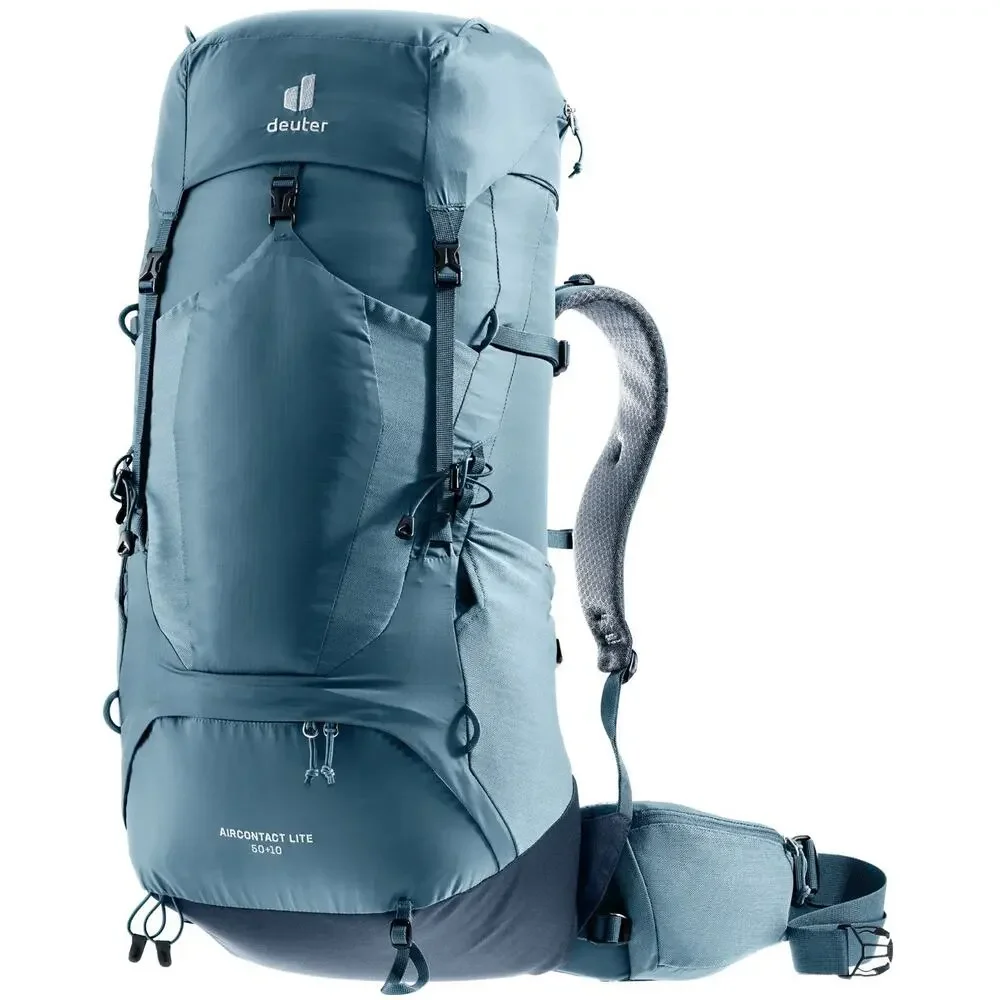 Deuter Aircontact Lite 50 + 10 NEW Internal Frame Backpack Camping Hiking Green